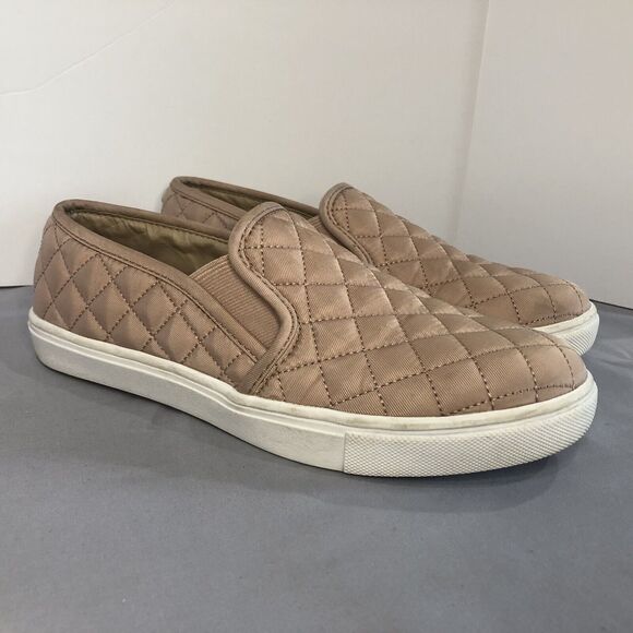 Steve Madden Shoes - Steve Madden Womens Slip On Sneaker Pink Rose Quilted Size 7.5
